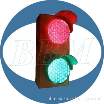 Red, Yellow and Green Ball with Cobweb Lens LED Traffic Light